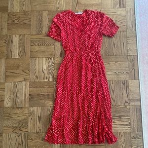 Zara midi/maxi dress with slit